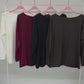 Soft Elegance Longsleeve schwarz, Gr. 36-42