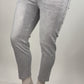 Grey Sparkle Straight-Leg Jeans, Gr. 36-46