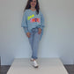 Shirt "Ciao Amore" mit Spitze, Gr. 40-48