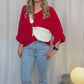 Mom Fit Jeans Erdbeere, Gr. 34-42