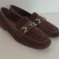 Milano Loafer – mit goldenen Detail braun, Gr. 36-41