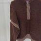 Kuschelpullover "Teddy Love" schokobraun, Gr. 36-42