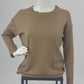 Strickpullover cognac , Gr. 36-42