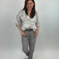 Jeans grau inkl. Gürtel , Gr. 36-46
