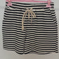Shorts Streifen schwarz/weiß, Gr. 34-42