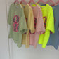 Shirt "Leo Love" neongelb, Gr. 38-44