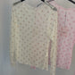 Mesh-Shirt mit Punkten rosa/pink, Gr. 34-40