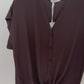 Bluse "Mila" braun, Gr. 36-40