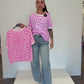 Shirt „Candy Leo“ – pink/lila/rosa, Gr. 34-40