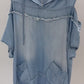 Jeansbluse mit Kapuze, Gr. 38-44