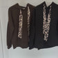 Hoodie „Leo Love“ – braun, Gr. 36-42