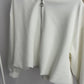 Hoodie-Jacke off-white, Gr. 36-42