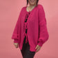 Cardigan Schleife pink, Gr. 36-42