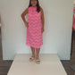 Sommerkleid Ornamente neon, Gr. 38-42