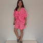 Musselinbluse Leo neon, Gr. 38-44