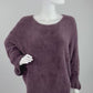 Flauschpullover braun, Gr. 38-44