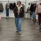 Teddy Fleece Jacke braun, Gr. 34-42