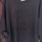 Mademoiselle Sweatshirt Butterstoff bordeaux, Gr. 36-42
