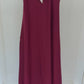 Bordeaux Chic Kleid, Gr. 36-38