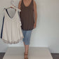 Sommertop beige, Gr. 36-42