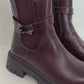 Chelsea Boots bordeaux, Gr. 36-41