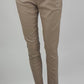 Hose Lederoptik beige, Gr. 36-44