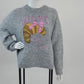 Pullover Croissant grau, Gr. 36-42
