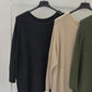 Soft Rundhals Pullover beige, Gr. 38-46