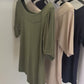 Shirt "Carmen Chic" beige, Gr. 34-38