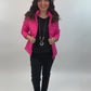 Leichtsteppjacke pink, Gr. 36-44