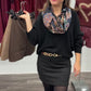 Veloursleder-Look Rock mit integrierter Shorts cognac, Gr. 36-42