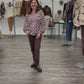 Leo Sweatshirt mit Herz rosa, Gr. 36-42