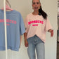 Shirt "Prosecco Mood" apricot, Gr. 36-42