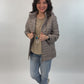 Leichtsteppjacke taupe Gr. 34-44