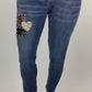 Jeans Heart & Sparkle mit funkelnden Pailletten, Gr. 38-42