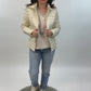 Leichtsteppjacke beige, Gr. 36-44