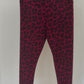 Leggins Wild Berry Leo bordeux/schwarz, Gr. 36-42