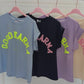 Shirt „Good Karma Club“ flieder, Gr. 34-40
