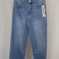 Wide Leg Jeans blau, Gr. 34-42