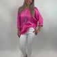 Shirt mit Kette pink, Gr. 36-42