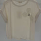 Shirt "Blütenzauber" creme, Gr. 36-42
