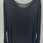 Sheer Romance Longsleeve mit Spitze schwarz, Gr. 38-44