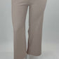 Elegante Stoffhose mit Gürtel taupe, Gr. 36-42