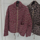 Leo Chic Steppjacke coffee/bordeaux, gr. 34-42