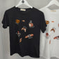 T-Shirt Café Vibes weiß, Gr. 34-38