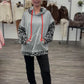 Layer Hoodie Leo grau, Gr. 38-46