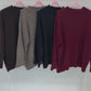 Oversize Strickpullover schwarz, Gr. 38-44