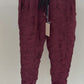 Joggpants "Soft Velour" bordeaux , Gr. 36-42