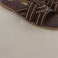 Pantolette „Livia“ – schoko, Gr. 36-41