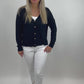 Cardigan schwarz Gr. 36-42